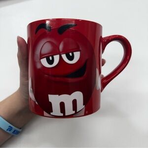 M&M'S Red Large Licensed Coffee Tea Mug Cup by Frankford Candy 2016